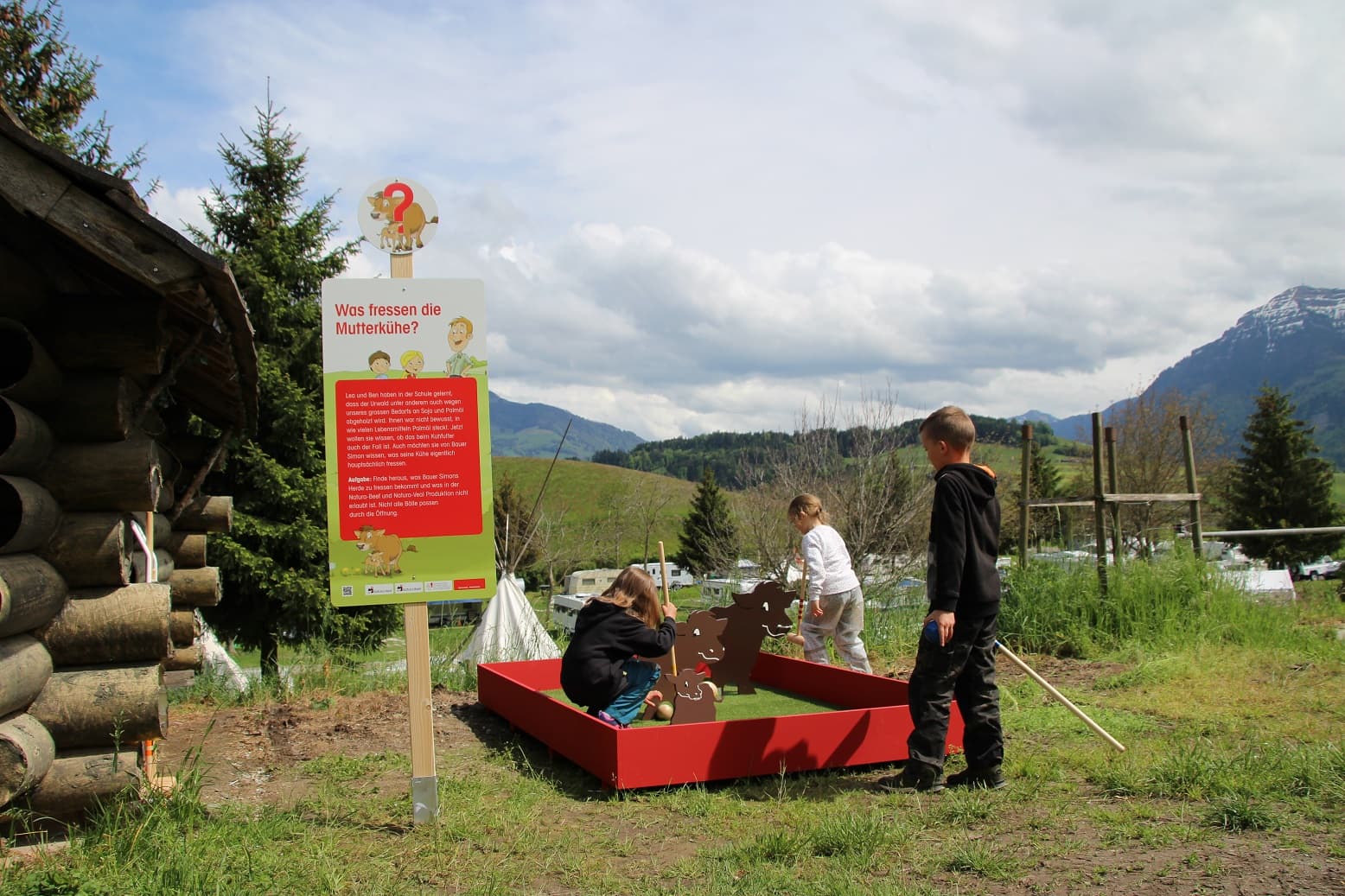 Erlebnisweg "Lea und Ben bei den Mutterkühen" – Bild 4