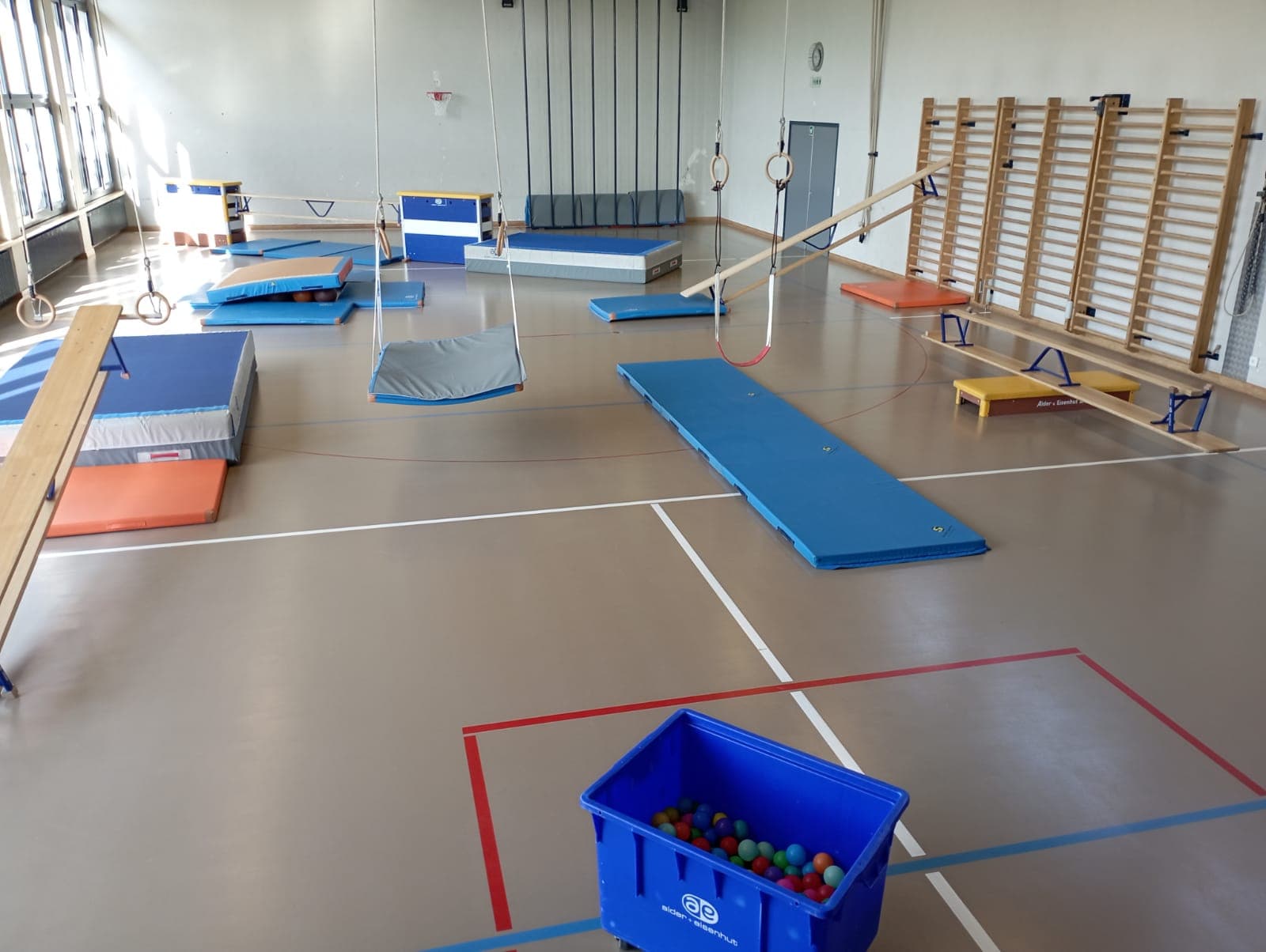 Mini Turnen in Untersiggenthal (TH Sickinga) – Bild 2