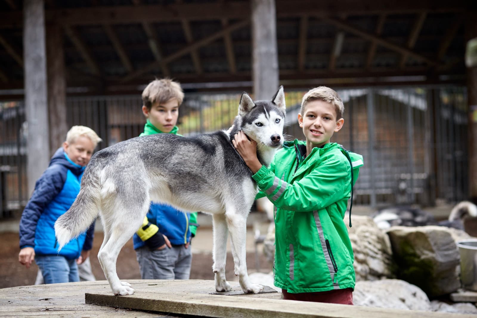 Kindergeburtstag mit Huskyerlebnis im Muotathal – Bild 2