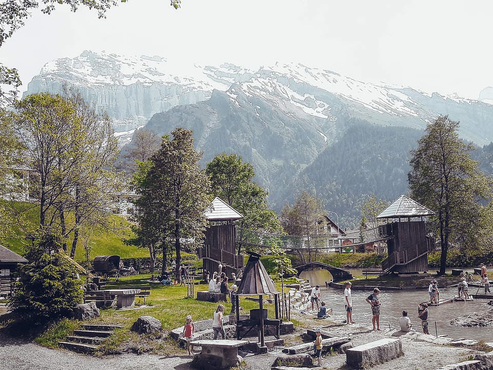 Robinson-Spielplatz Grotzenwäldli, Engelberg – Bild 2