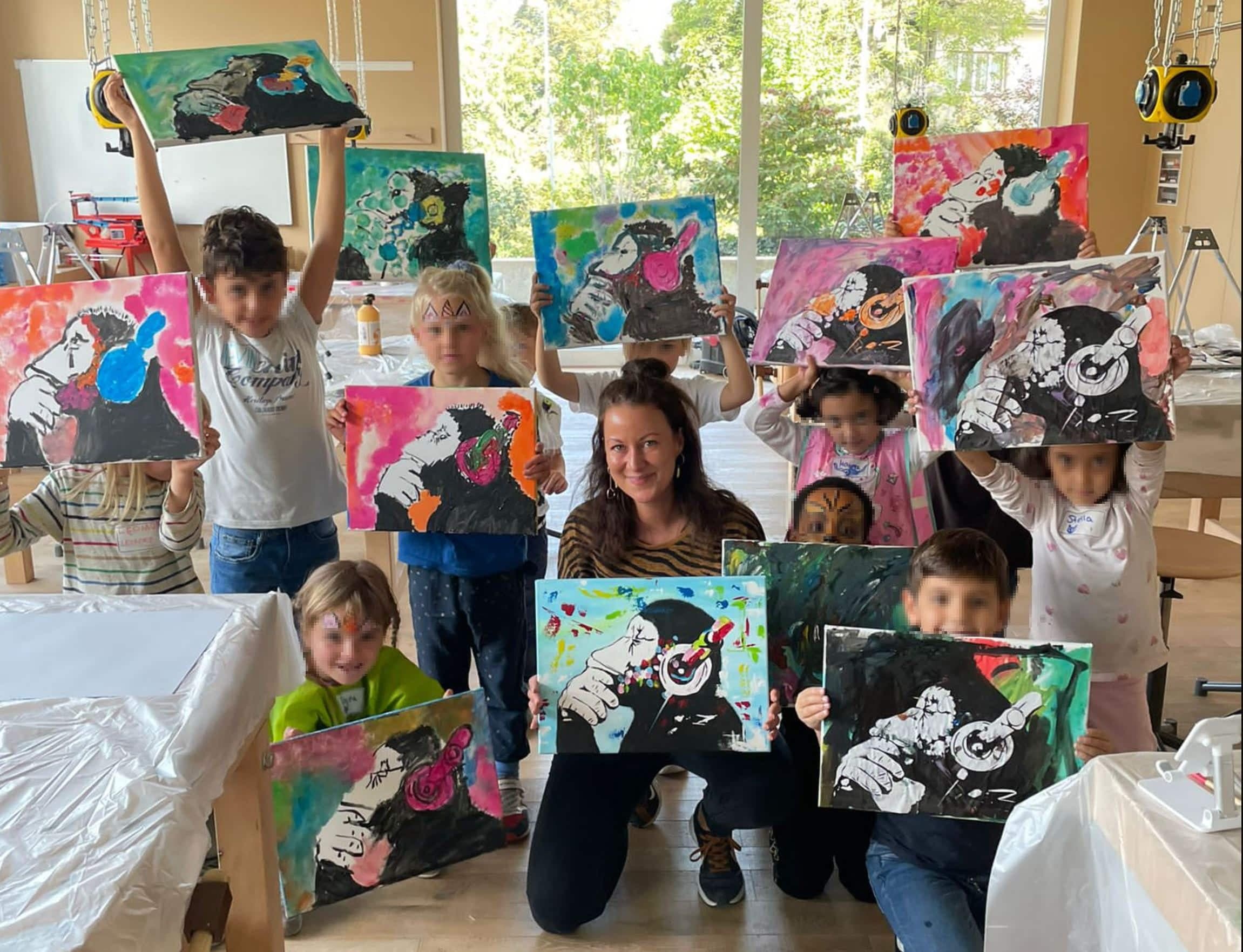 Malerei Kinder Geburtstag – Ein kreatives Fest bei Kunstkraft – Bild 1