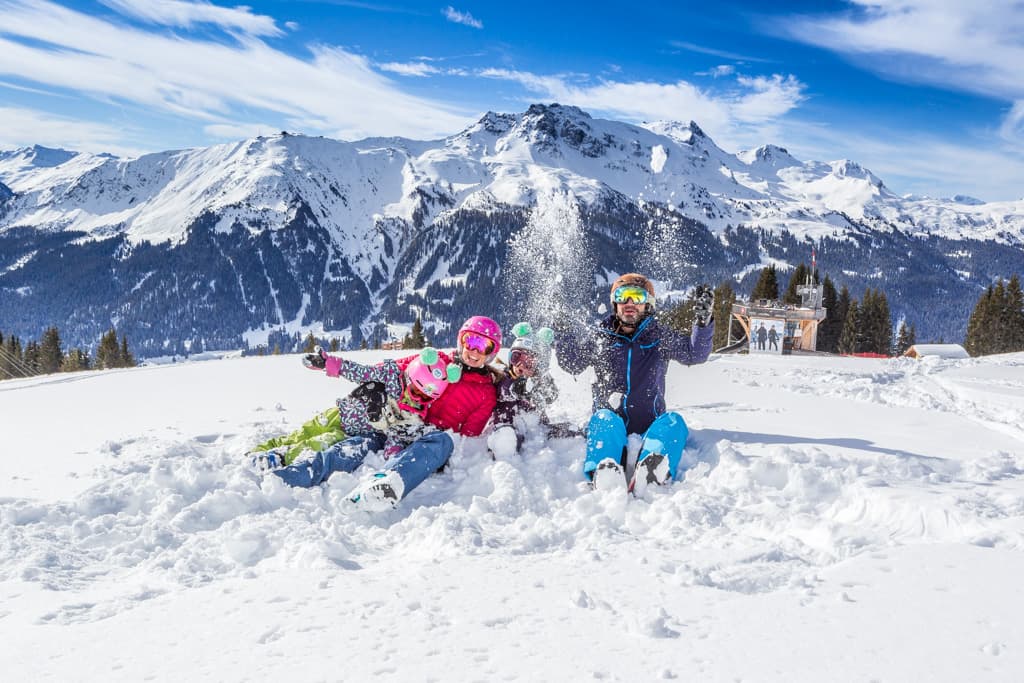 Schlittelspass nach Saas - Madrisa, Klosters – Bild 1