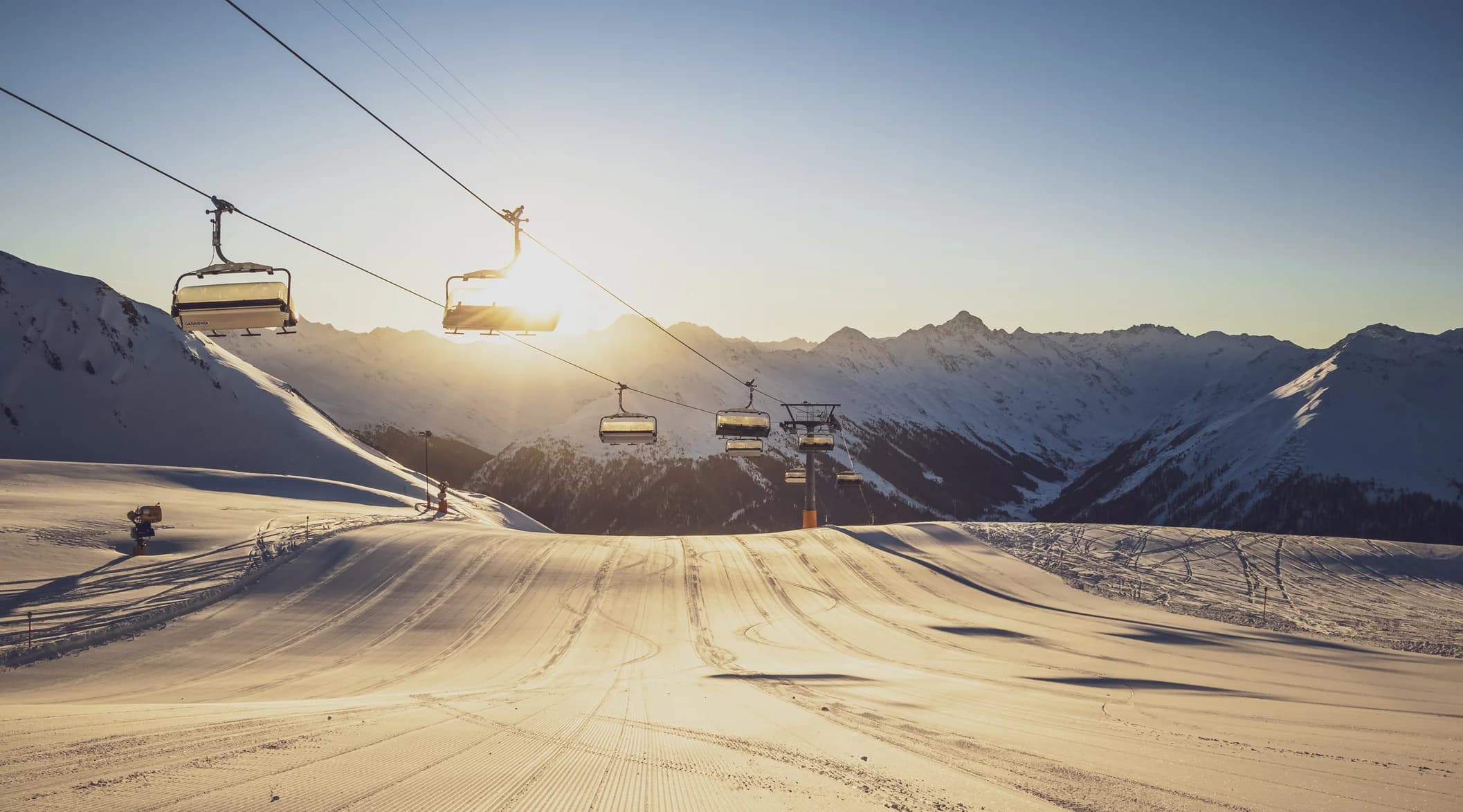 Skifahren auf Parsenn, Davos-Klosters – Bild 1