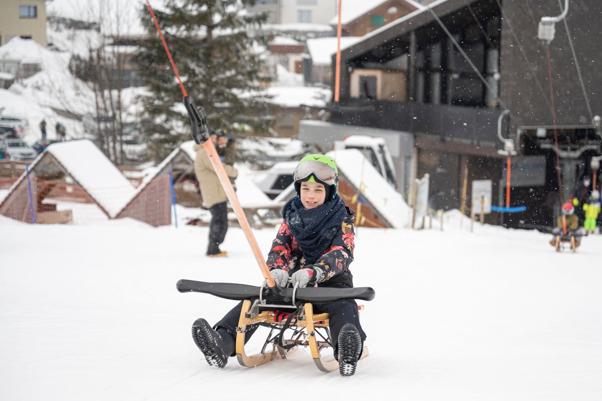 Schlitteln - Brunni Alpthal – Bild 3